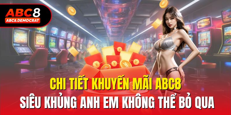 Chi tiết khuyến mãi Abc8 siêu khủng anh em không thể bỏ qua